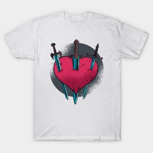 Stabbed heart T-Shirt